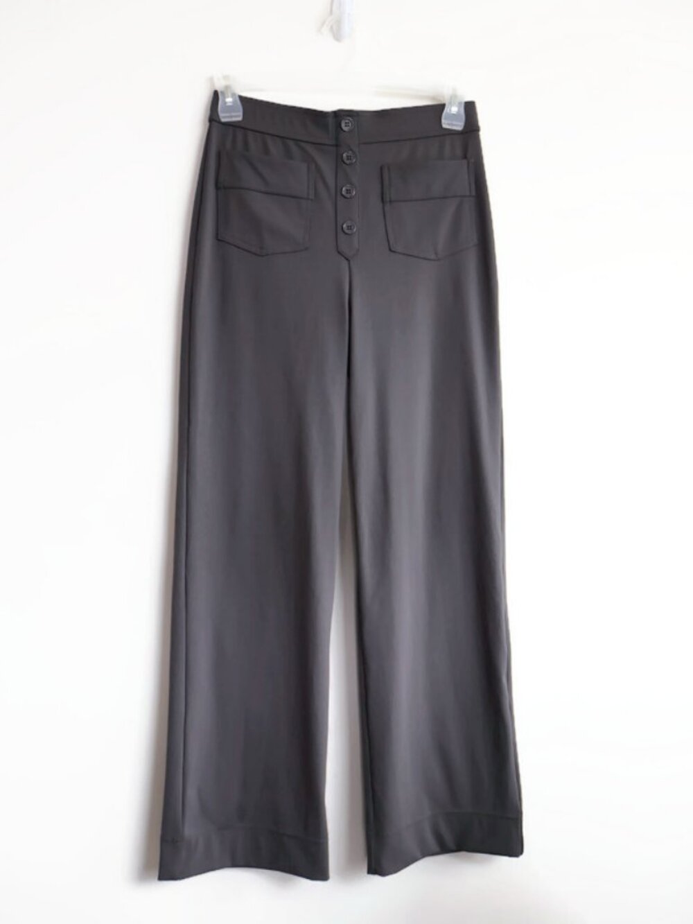 Halara Highrise Pants, Taupe Brown, Size M, Wide leg